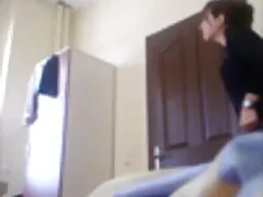 Ela colocou sua beleza no buraco xxx videos americanos na cama